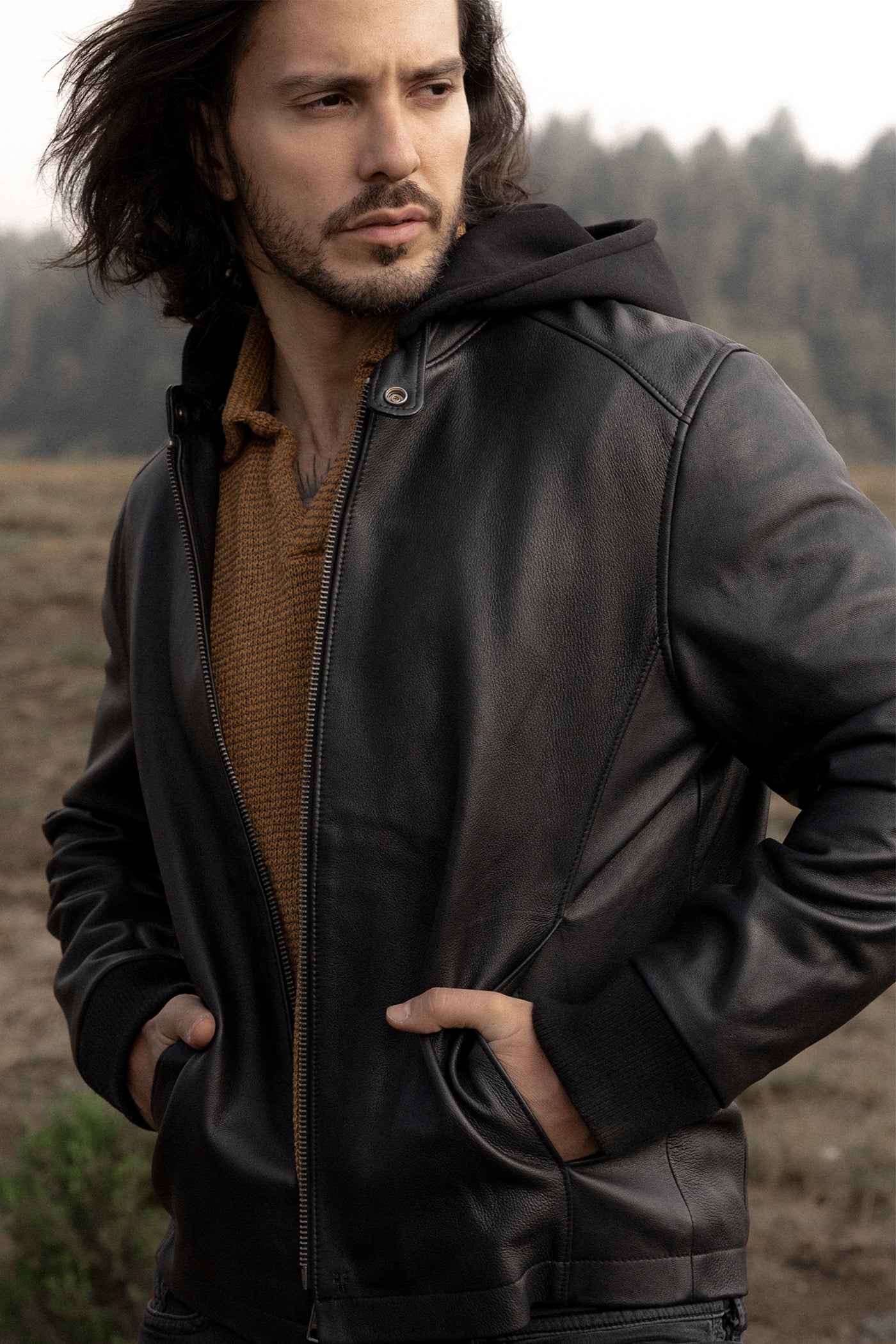 Saddle Leather Jacket - Image 6