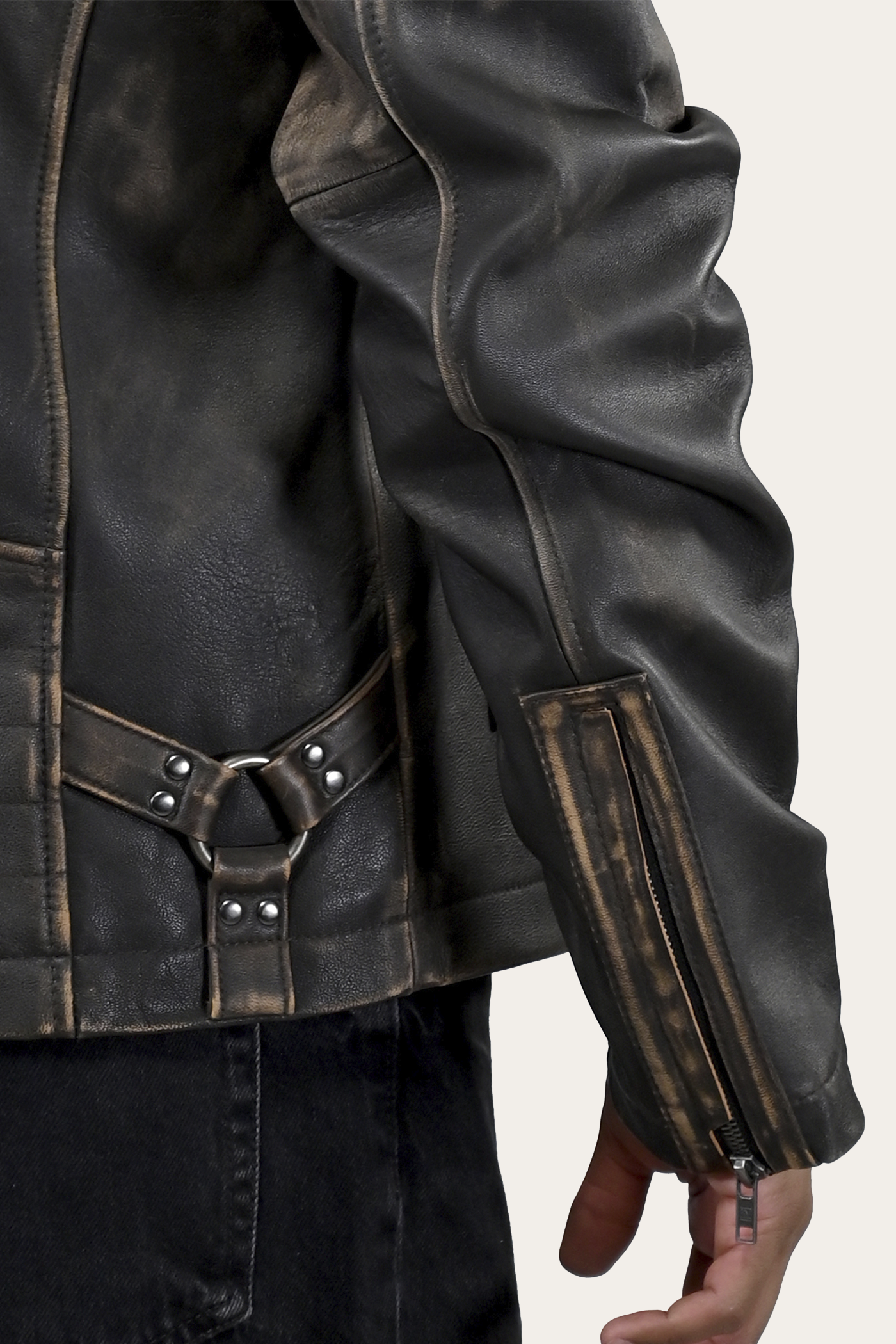 Leland Leather Jacket - Image 3