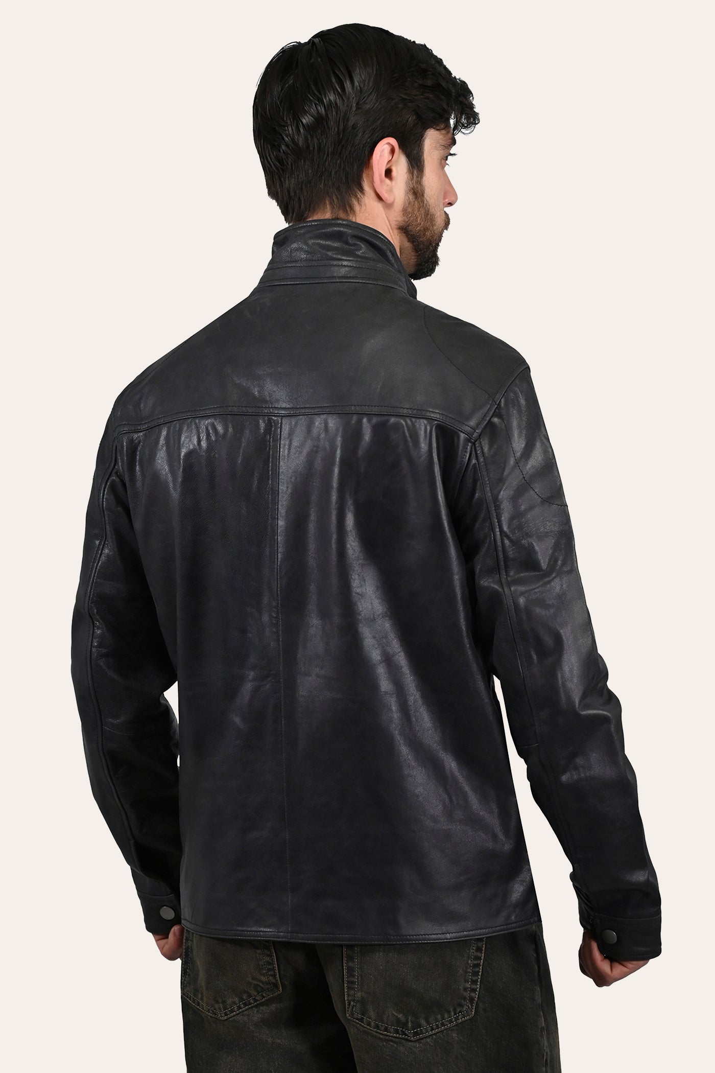 Lawton Biker Jacket - Image 8