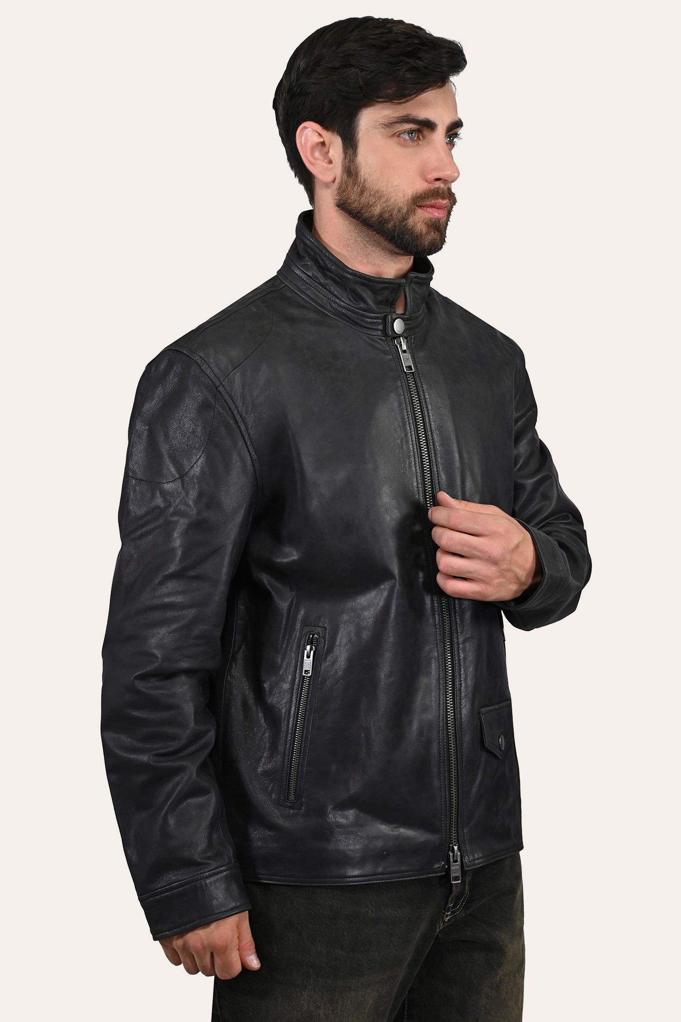 Lawton Biker Jacket - Image 7