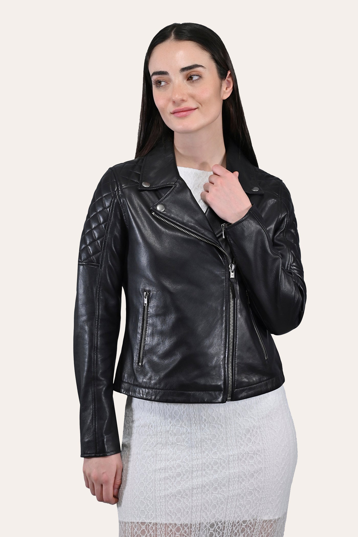 Oklahoma Biker Jacket - Image 2