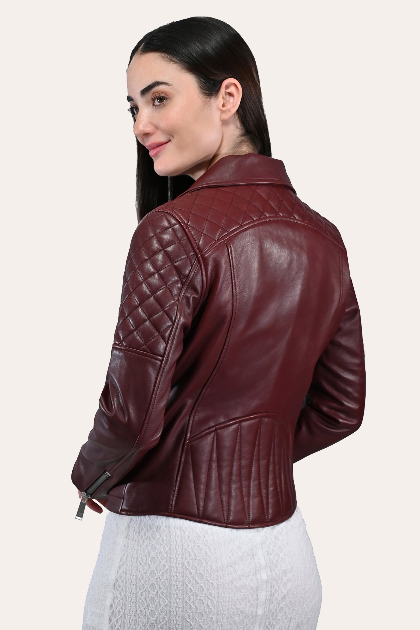 Oklahoma Biker Jacket - Image 8
