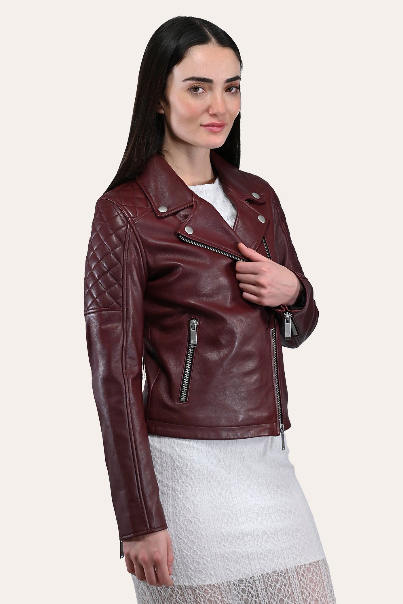 Oklahoma Biker Jacket - Image 7