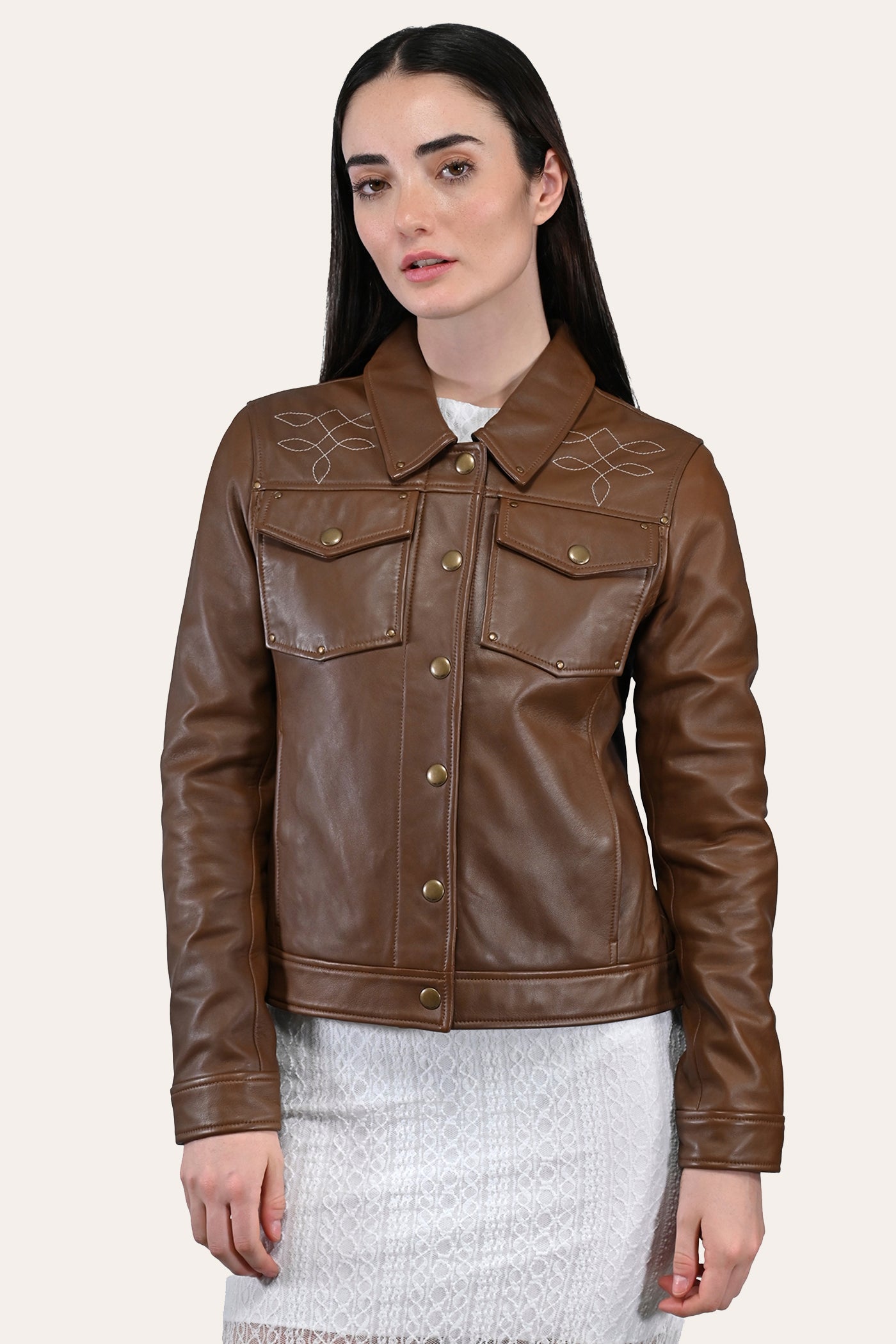 Callum Trucker Jacket - Image 7