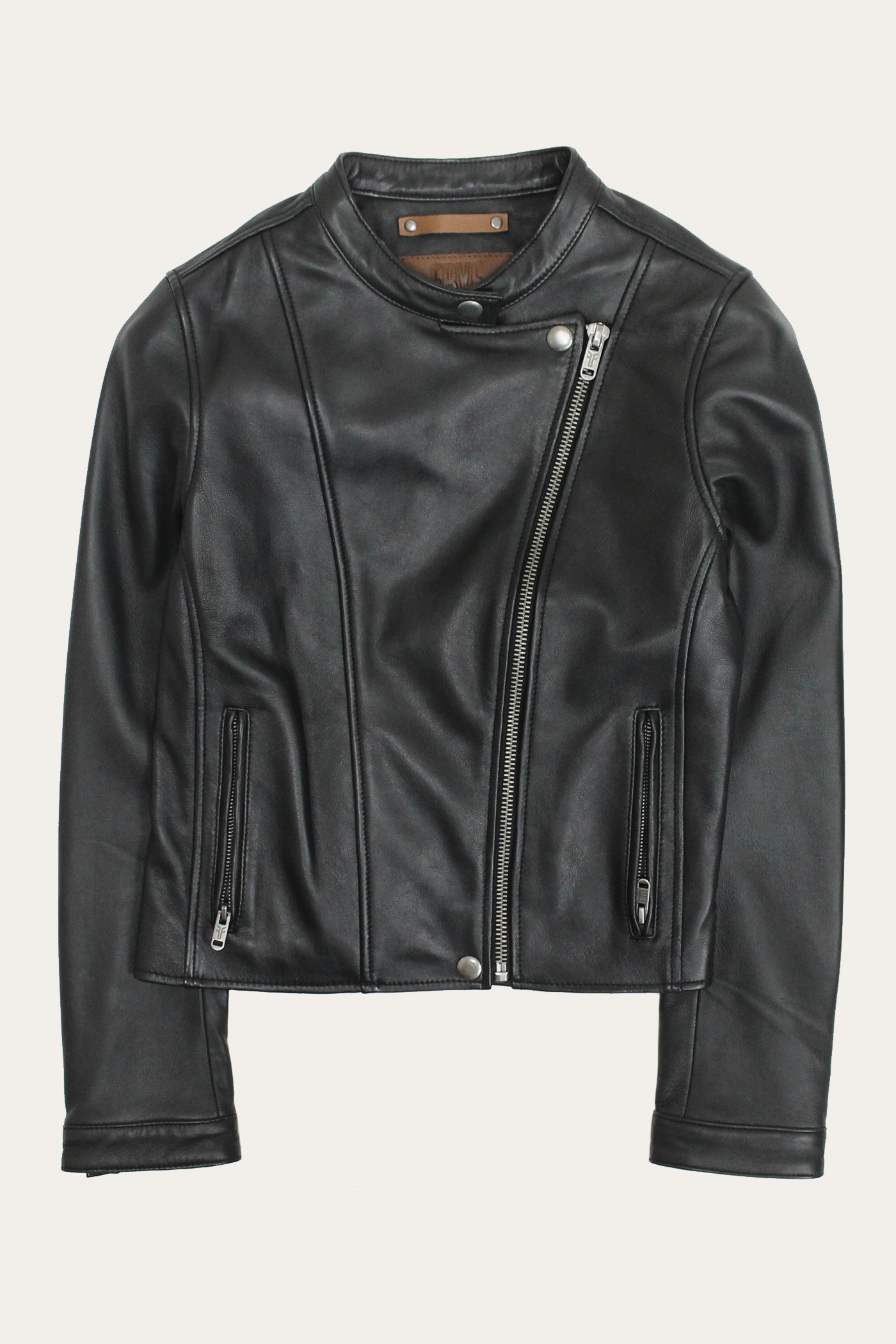 Heathe Leather Jacket - Image 3