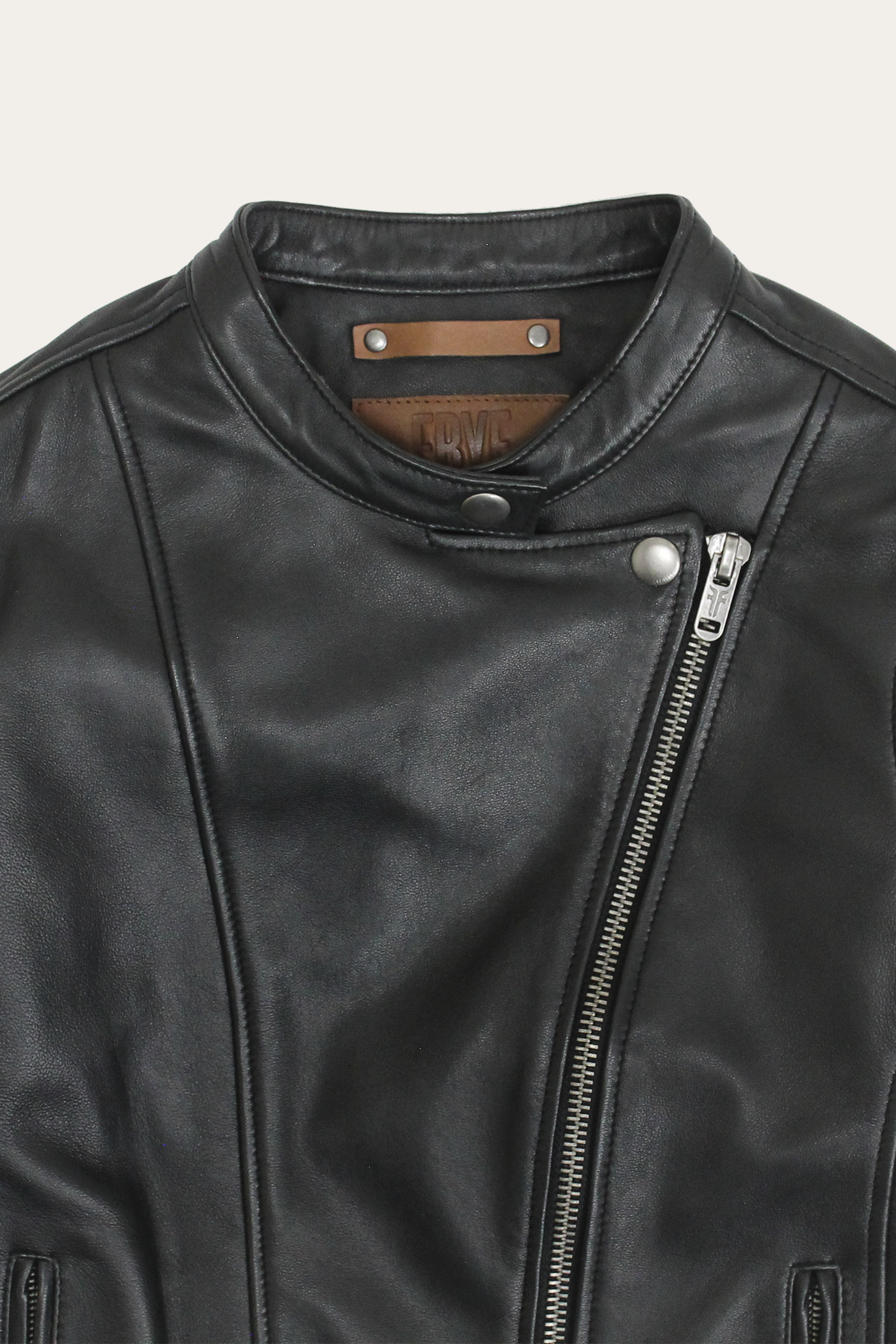 Heathe Leather Jacket - Image 4