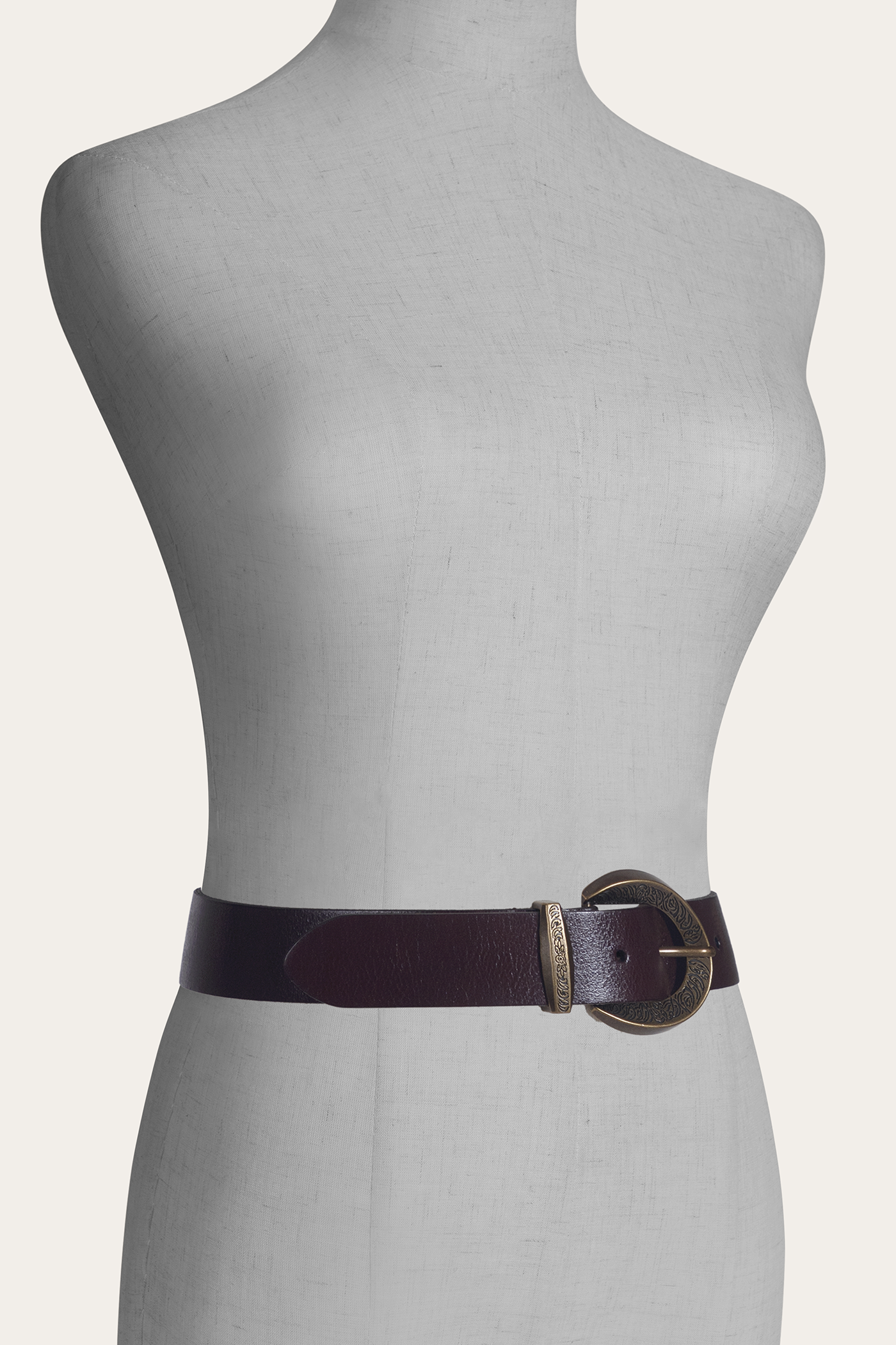 35mm Engraved Buckle Belt - Image 4