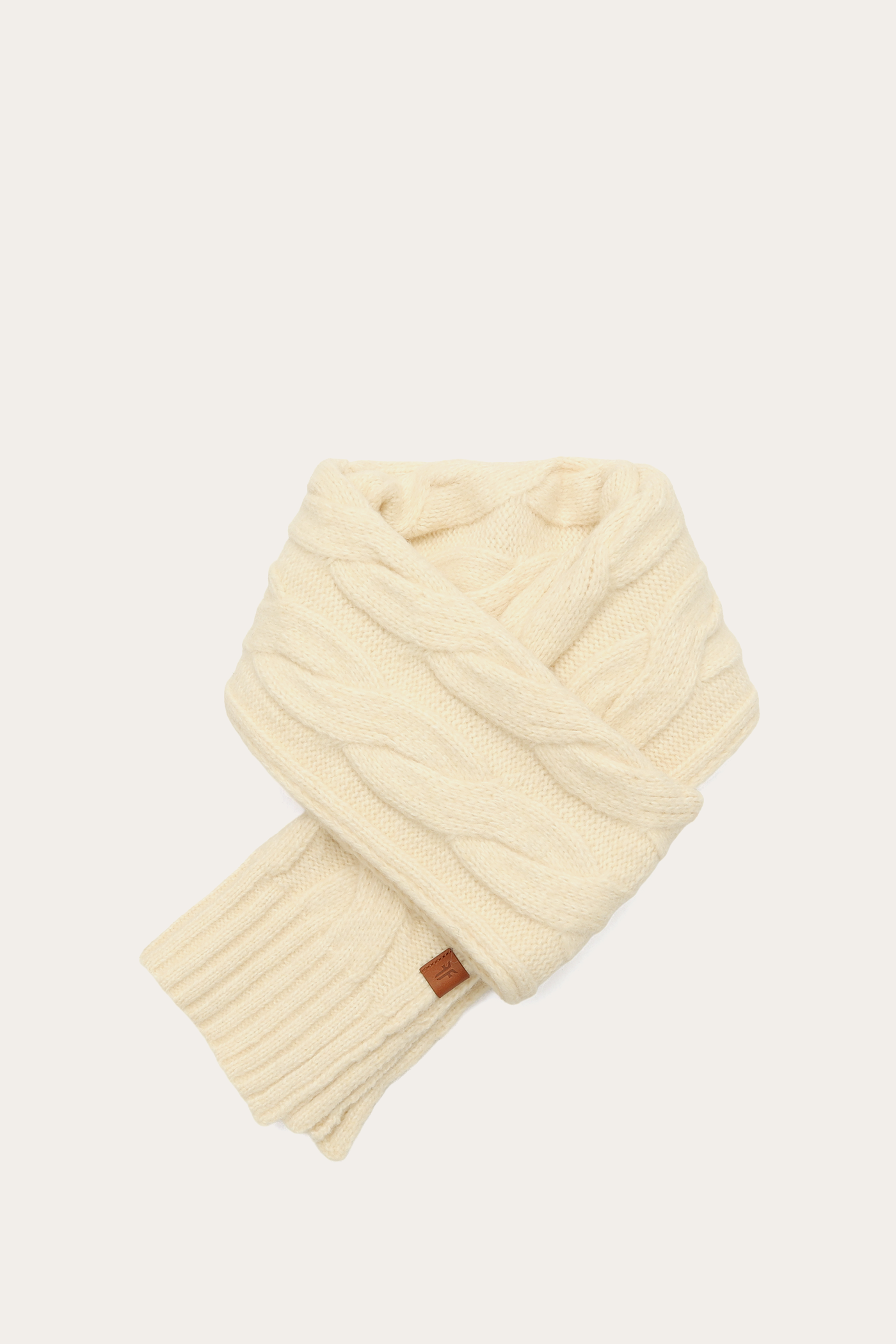 Wide Cable Scarf - Image 2