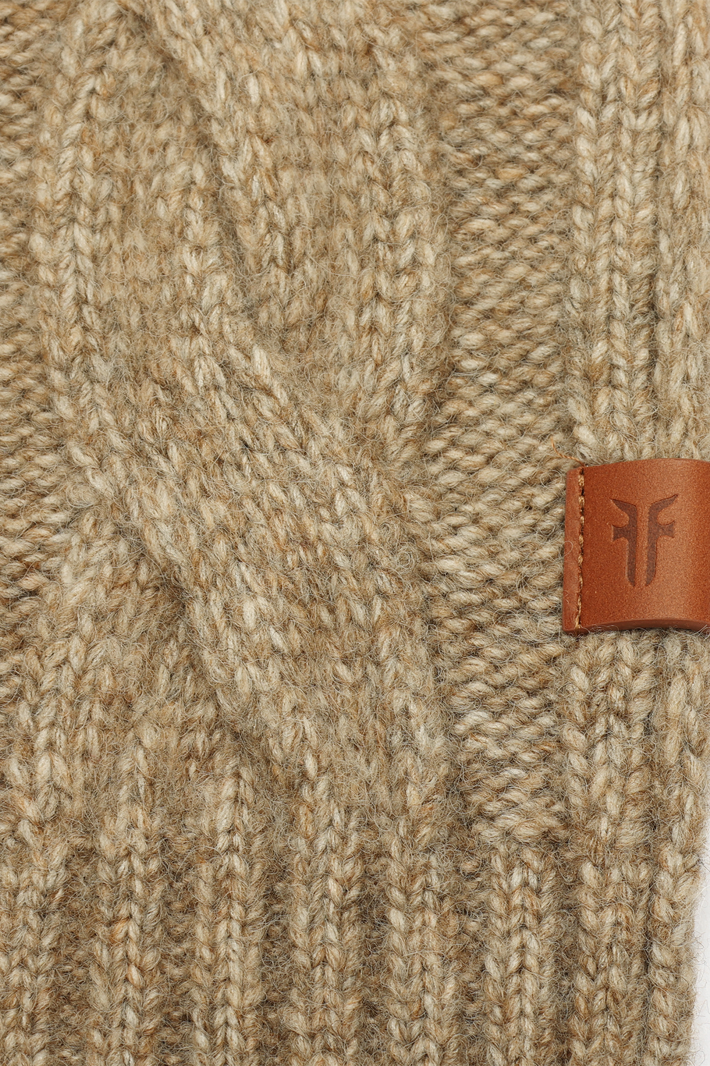 Wide Cable Scarf - Image 4