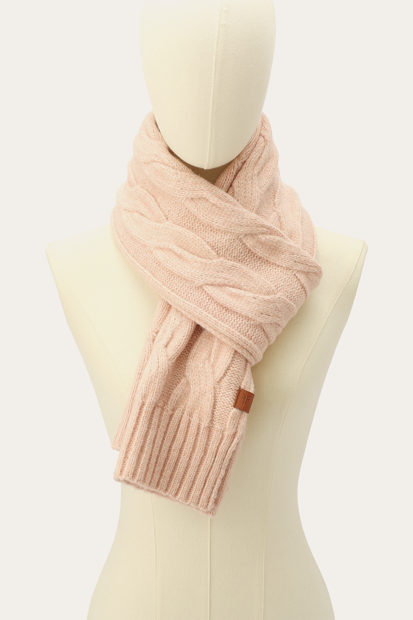 Wide Cable Scarf - Image 6