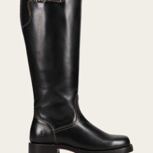 Campus Low Heel Tall Riding Wide Calf