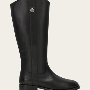 Melissa Button Tall Inside Zip Wide Calf